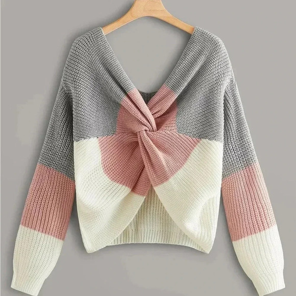 Sweaters - Main strip Multicolor Knit Sweaters